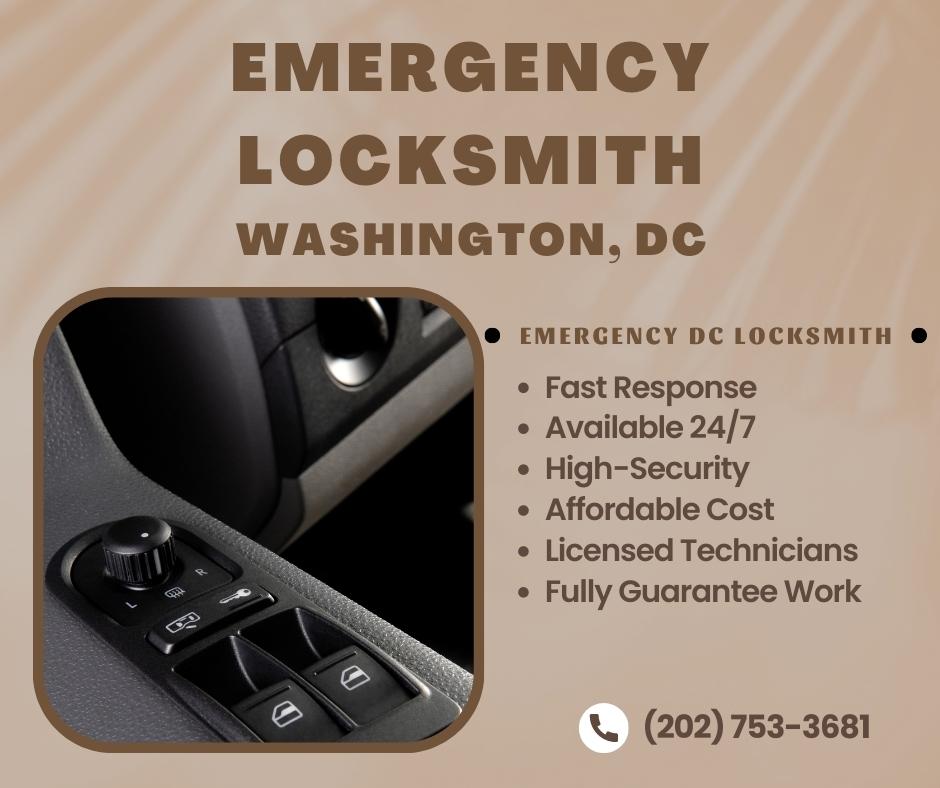 Emergency DC Locksmith Washington, DC 202-753-3681
